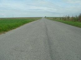 Polish farm road